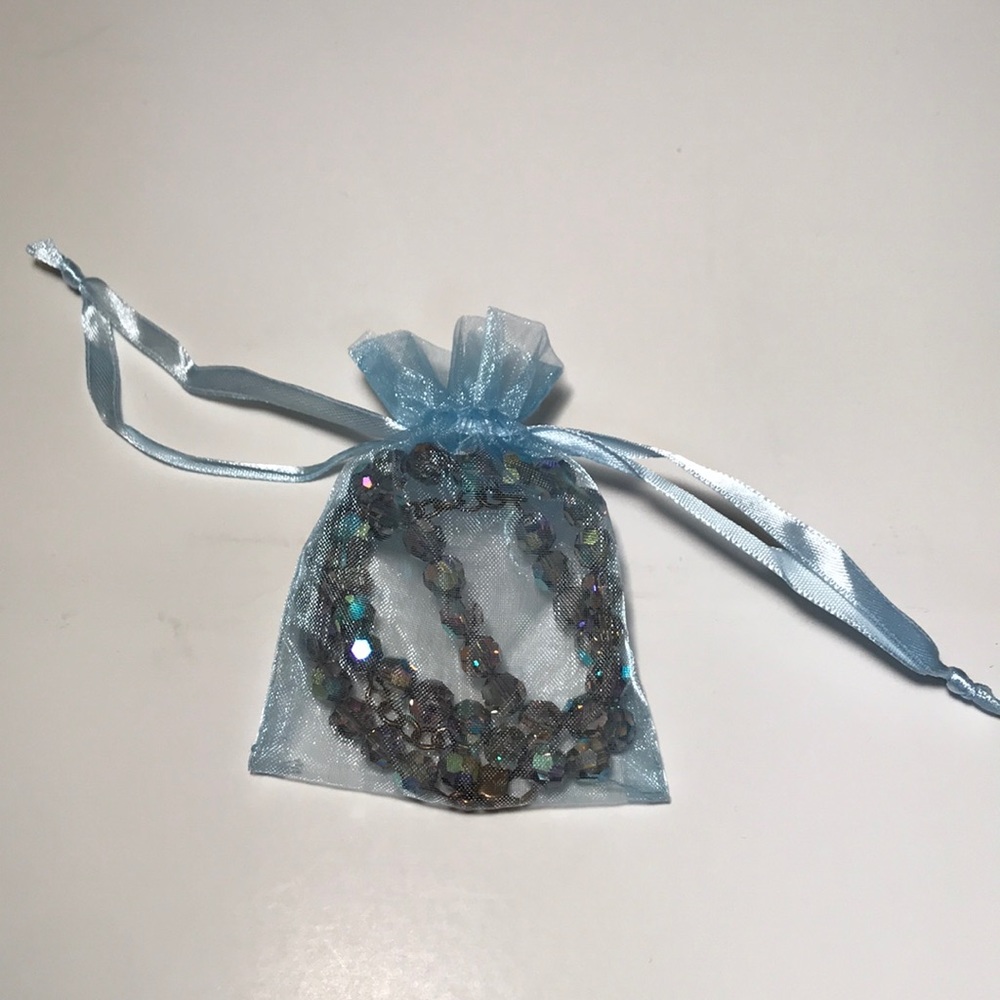 Iridescent Geometric Orb Necklace - Kirks Folly - Picture 6 of 6